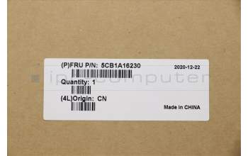 Lenovo 5CB1A16230 Tastatur inkl. Topcase ASM_FRA L82BH SG