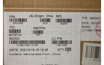 Lenovo 5CB1A16260 Tastatur inkl. TopcaseASM B 82H4 OB W/KB UK