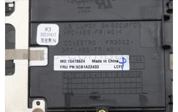 Lenovo 5CB1A22433 Tastatur inkl. Topcase ASM_FRA L82BJ DM