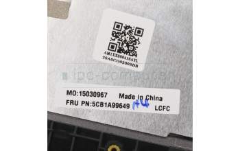 Lenovo 5CB1A99649 Tastatur inkl. Topcase deutschL81YQNBLFPGGML