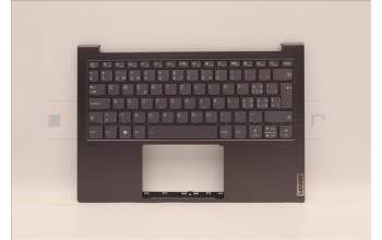 Lenovo 5CB1B01270 C-Cover with keyboard, Switzerland, Iron Grey, Backlight, UK