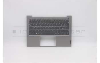 Lenovo 5CB1B02466 C-Cover with keyboard, Italian, Mineral Grey, Backlight, UK