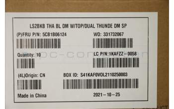 Lenovo 5CB1B06124 Tastatur inkl. Topcase ASM_TI Q 82A3 DM