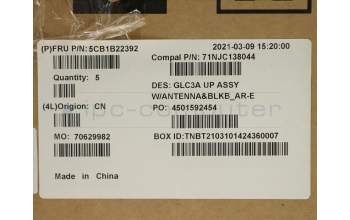 Lenovo 5CB1B22392 Tastatur inkl. Topcase ASM_ARA C 82FN BL