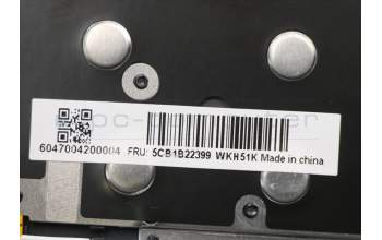 Lenovo 5CB1B22399 Tastatur inkl. Topcase ASM_KOR C 82FN BL