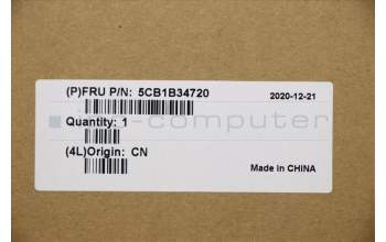 Lenovo 5CB1B34720 Tastatur inkl. Topcase ASM_ENG C 20VD HDMGNBL