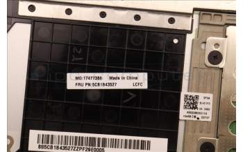 Lenovo 5CB1B43527 Tastatur inkl. Topcase ASM_UK L82LA LIG_SR