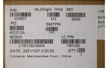 Lenovo 5CB1B62077 Tastatur inkl. Topcase deutsch L82H8FPABBL