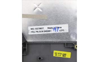 Lenovo 5CB1B65661 Tastatur inkl. Topcase ASM_ENGL82H8FPAGNBL