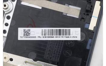 Lenovo 5CB1B65946 Tastatur inkl. Topcase_NORDIC C82FE ALBUW FPBL