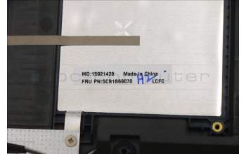 Lenovo 5CB1B69070 Tastatur inkl. Topcase ASM_FRAL82H8NFPABBL