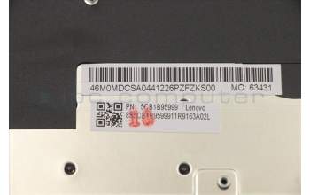 Lenovo 5CB1B95999 Tastatur inkl. Topcase ASM_UK W 82HV PG