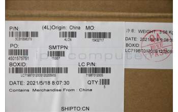 Lenovo 5CB1B96379 Tastatur inkl. Topcase ASM_CZE/SLK L82KA BK