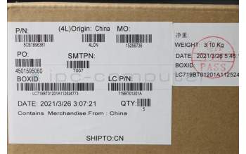 Lenovo 5CB1B96381 Tastatur inkl. Topcase ASM_ENG L82KA BK