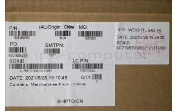 Lenovo 5CB1B96382 Tastatur inkl. Topcase ASM_FRA L82KA BK