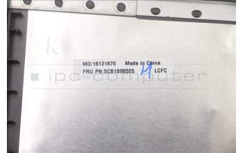 Lenovo 5CB1B96505 Tastatur inkl. Topcase ASM_THAI L82KB IG DIS