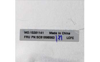 Lenovo 5CB1B96563 C-Cover with keyboard, Nordic, Fingerprint, UK