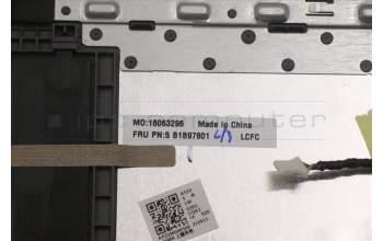 Lenovo 5CB1B97801 Tastatur inkl. Topcase deutsch L82H7 AG FP BLD
