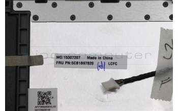 Lenovo 5CB1B97820 Tastatur inkl. Topcase ASM_UK L82H7 AG FP BLD