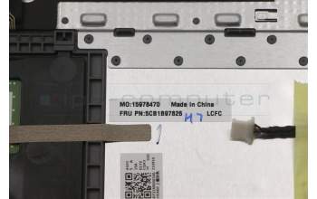 Lenovo 5CB1B97826 Tastatur inkl. Topcase spanisch L82H7 AG FPNBLD
