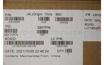 Lenovo 5CB1C05044 Tastatur inkl. Topcase ASM_TI L81X7 FPPGYDIS