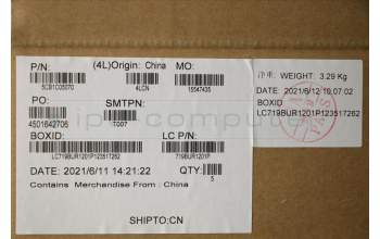 Lenovo 5CB1C05070 Tastatur inkl. Topcase ASM_US L81X7 NFPABDIS