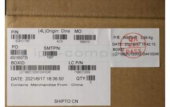 Lenovo 5CB1C17457 Tastatur inkl. Topcase deutsch L82NB IG DIS