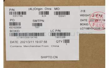 Lenovo 5CB1C17489 Tastatur inkl. Topcase ASM_ARA L82NA IG