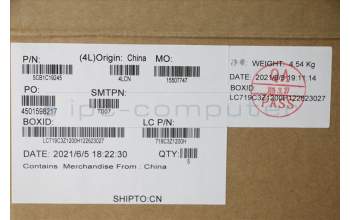 Lenovo 5CB1C19245 Tastatur inkl. Topcase spanisch L82JY_PHA_BU