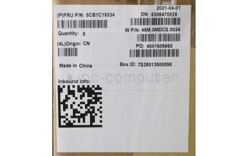 Lenovo 5CB1C19334 Tastatur inkl. Topcase ASM_FR W 82HU NFB PG