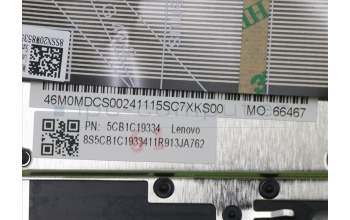 Lenovo 5CB1C19334 Tastatur inkl. Topcase ASM_FR W 82HU NFB PG