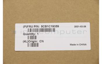 Lenovo 5CB1C19359 Tastatur inkl. Topcase ASM_PO W 82HU NFNB PG