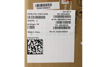 Lenovo 5CB1C19399 Tastatur inkl. Topcase ASM_AR-E W 82HU FB PG