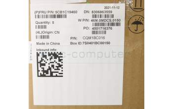 Lenovo 5CB1C19460 Tastatur inkl. Topcase ASM_FR W 82HU NFB GY