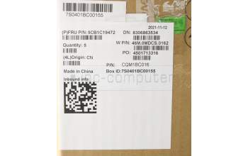 Lenovo 5CB1C19472 Tastatur inkl. Topcase ASM_SW W 82HU NFB GY