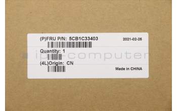 Lenovo 5CB1C33403 Tastatur inkl. Topcase ASM_SW W 82HU NFNB GY
