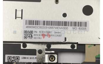 Lenovo 5CB1C39902 Tastatur inkl. Topcase ASM_IT W 82HU FB GY