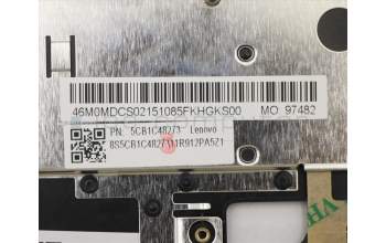 Lenovo 5CB1C48273 Tastatur inkl. Topcase ASM_AR-E W 82HU FB GY