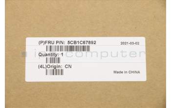 Lenovo 5CB1C67892 Tastatur inkl. Topcase ASM_ENG W 82HU FB AB