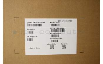 Lenovo 5CB1C68191 C-Cover with keyboard, Nordic, UK