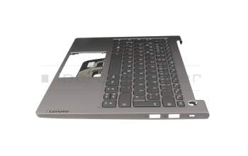 5CB1C7242014 Original Lenovo Tastatur inkl. Topcase DE (deutsch) schwarz/grau mit Backlight