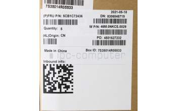 Lenovo 5CB1C72436 Tastatur inkl. Topcase ASM_FRA W 20YA MG