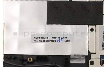 Lenovo 5CB1C74829 Tastatur inkl. Topcase ASM_TC L82JUBURGBW/F