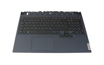 5CB1C74844 Original Lenovo Tastatur inkl. Topcase DE (deutsch) schwarz/blau mit Backlight