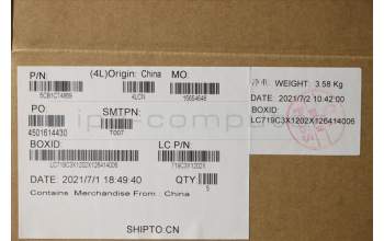 Lenovo 5CB1C74869 Tastatur inkl. Topcase ASM_ENG L82JU SGW/FILM