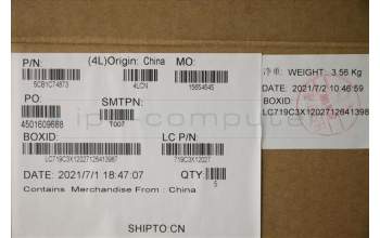 Lenovo 5CB1C74873 Tastatur inkl. TopcaseASM_USA ENG L82JUSGW/FILM