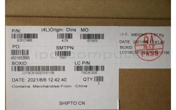 Lenovo 5CB1C74885 Tastatur inkl. TopcaseASM_LA SPA L82JUSGW/FILM