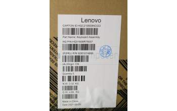 Lenovo 5CB1C74930 Tastatur inkl. Topcase ASM_UK H82L5 CLODIS
