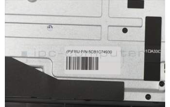 Lenovo 5CB1C74930 Tastatur inkl. Topcase ASM_UK H82L5 CLODIS