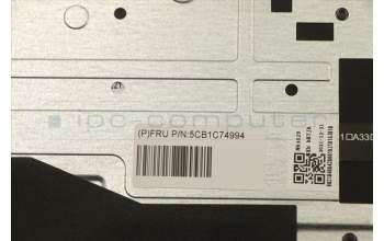 Lenovo 5CB1C74994 C-Cover with keyboard, UK English, UK